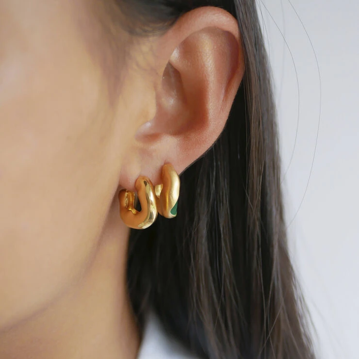 ENAMEL Copenhagen Hoops, Gianna 4 ENAMEL Copenhagen Hoops, Gianna - Billede 2