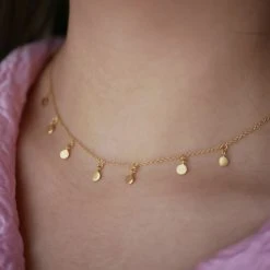 ENAMEL Copenhagen Choker, Raindrops -Enamel Copenhagen Salg 1024x1024 ab6bde257771580151f3485268436e25