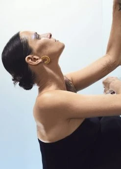 Mango EARRINGS GRISELA -Enamel Copenhagen Salg 37000119 Or 99999999 01