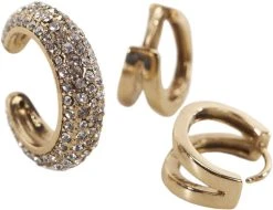 Mango Pack Of 3 Hoop Earrings -Enamel Copenhagen Salg 47050266 OR D1