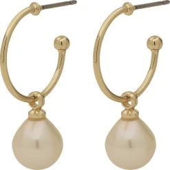 Pilgrim Øreringe : Eila_PI : Guldbelagt : H