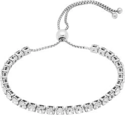 Pilgrim Armbånd : Lucia_PI : Sølvbelagt : Krystal