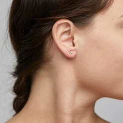 Pilgrim Øreringe, Caily, Guldbelagt, Krystal -Enamel Copenhagen Salg 5700560060944 1