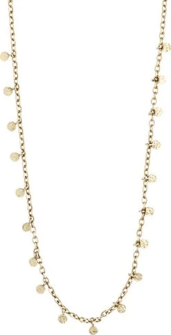 Pilgrim Halskæde : Panna : Guldbelagt