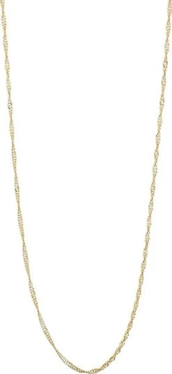 Pilgrim Halskæde : Peri : Guldbelagt