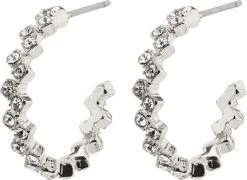 Pilgrim Øreringe : Jolene : Sølvbelagt : Kr