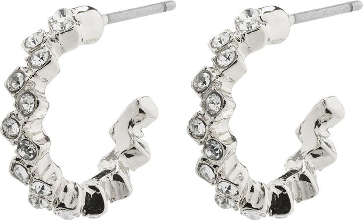 Pilgrim Øreringe : Ester : Sølvbelagt : Kry 3 Pilgrim Øreringe : Ester : Sølvbelagt : Kry