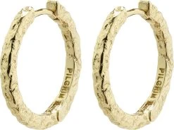 Pilgrim Øreringe : Elanor : Guldbelagt