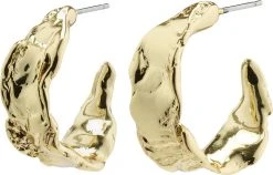 Pilgrim Øreringe : Elara : Guldbelagt