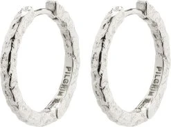 Pilgrim Øreringe : Elanor : Sølvbelagt