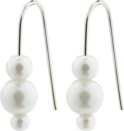 Pilgrim Øreringe : Elberta : Sølvbelagt : H