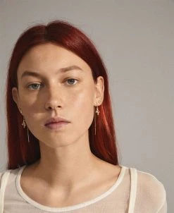 Pilgrim BLOSSOM Recycled Kæde øreringe 2-i-1 Sæt Guldbelagt 9 Pilgrim BLOSSOM Recycled Kæde øreringe 2-i-1 Sæt Guldbelagt -Enamel Copenhagen Salg 5700560087453 1