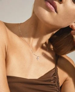 Pilgrim DAGMAR Mini-kors Halskæde Sølvbelagt -Enamel Copenhagen Salg 5700560088955 3