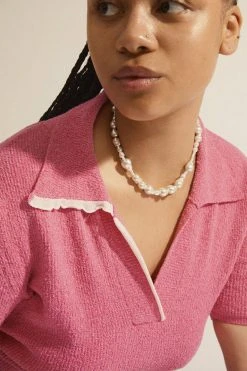 Pilgrim WILLPOWER Pearl Necklace Silver-plated -Enamel Copenhagen Salg 5700560092730 2