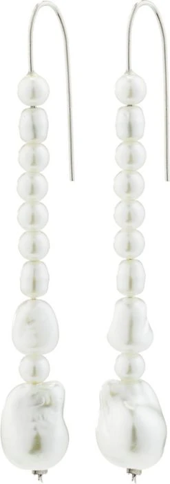 Pilgrim WILLPOWER Pearl Earrings Silver-plated