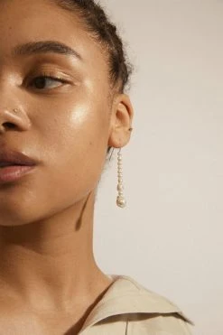 Pilgrim WILLPOWER Pearl Earrings Silver-plated -Enamel Copenhagen Salg 5700560092747 3