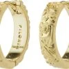 Pilgrim ELFRIDA Recycled Hoop Earrings Gold-plated -Enamel Copenhagen Salg 5700560094277