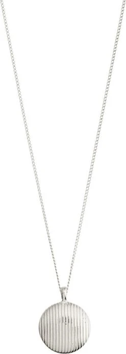 Pilgrim XENA Recycled Coin Necklace Silver-plated