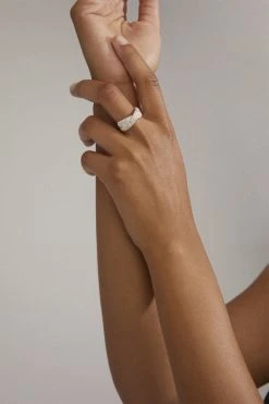 Pilgrim EDTLI Crystal Ring Silver-plated -Enamel Copenhagen Salg 5700560094994 2