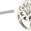 Pilgrim IBEN Recycled Tree-of-life ørestikker Silver-plated -Enamel Copenhagen Salg 5700560095182