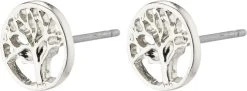 Pilgrim IBEN Recycled Tree-of-life ørestikker Silver-plated