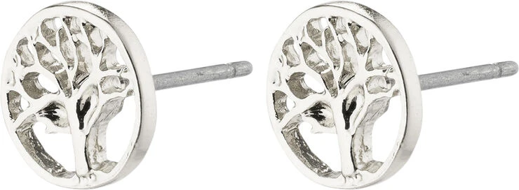 Pilgrim IBEN Recycled Tree-of-life ørestikker Silver-plated 3 Pilgrim IBEN Recycled Tree-of-life ørestikker Silver-plated