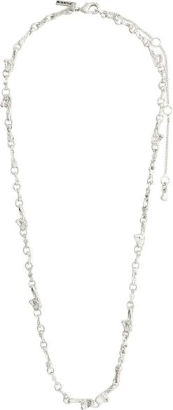 Pilgrim HALLIE Organic Shaped Crystal Necklace Silver-plated -Enamel Copenhagen Salg 5700560095250 1