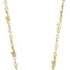 Pilgrim HALLIE Organic Shaped Crystal Necklace Gold-plated 2 Pilgrim HALLIE Organic Shaped Crystal Necklace Gold-plated -Enamel Copenhagen Salg 5700560095281
