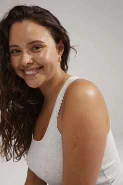 Pilgrim ANITTA Recycled Bubbles Hoop Earrings Gold-plated -Enamel Copenhagen Salg 5700560095731 m1