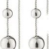 Pilgrim ETINE Recycled Chain Earrings Silver-plated -Enamel Copenhagen Salg 5700560095786