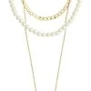 Pilgrim BAKER Necklace 3-in-1 Set Gold-plated -Enamel Copenhagen Salg 5700560095816