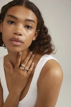 Pilgrim BE Ring 3-in-1 Set Silver-plated -Enamel Copenhagen Salg 5700560096028 m2