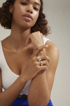 Pilgrim BE Ring 3-in-1 Set Silver-plated -Enamel Copenhagen Salg 5700560096028 m3