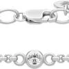 Julie Sandlau Fina Bracelet - Rhodium -Enamel Copenhagen Salg 5704465105106