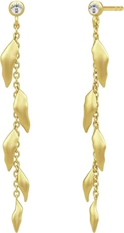 Julie Sandlau Tree Of Life Chain Earrings