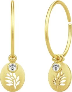 Julie Sandlau Tree Of Life Medium Hoops