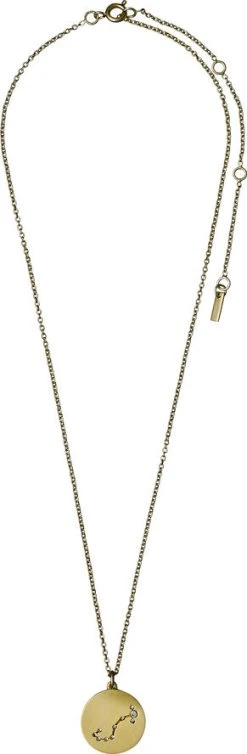 Pilgrim Scorpio Halskæde Guld Belagt