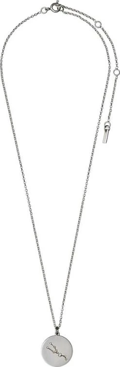 Pilgrim Taurus Halskæde Sølvbelagt