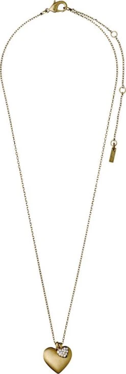 Pilgrim Halskæde Sophia_pi Guldbelagt Krystal