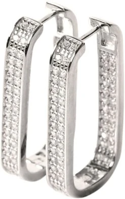 Sif Jakobs Jewellery MATERA GRANDE EARRINGS -Enamel Copenhagen Salg 5710698055453 SJ E1064 CZ 2