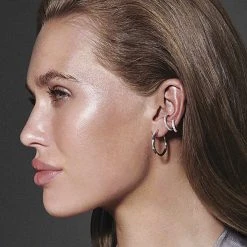 Sif Jakobs Jewellery ELLERA PICCOLO EARRINGS -Enamel Copenhagen Salg 5710698061409 SJ E1066 CZ 1