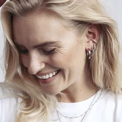 Sif Jakobs Jewellery ELLERA GRANDE EARRINGS -Enamel Copenhagen Salg 5710698061508 SJ E2869 CZ 1