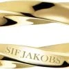 Sif Jakobs Jewellery FERRARA PICCOLO PIANURA RING -Enamel Copenhagen Salg 5710698074010 SJ R12107 SG 50 2