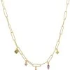 Sif Jakobs Jewellery RIMINI NECKLACE -Enamel Copenhagen Salg 5710698074997 SJ N22122 XCZ SG