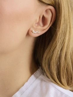 Pernille Corydon Jewellery Ocean Treasure Ear Climbers Size 18 Mm -Enamel Copenhagen Salg 5711980052969 1