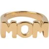 Maria Black Mom Ring 46 Gold HP -Enamel Copenhagen Salg 5712071703715