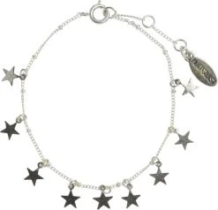 Hultquist Stjerne Armbånd. Mål: 16 Cm Med 3 Cm Extention