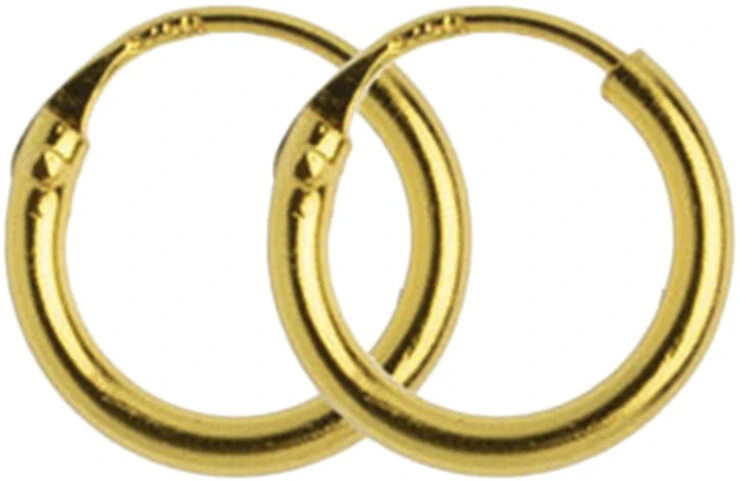 Hultquist Classic Alice øreringe. Diameter: 10 Mm. 3 Hultquist Classic Alice øreringe. Diameter: 10 Mm.