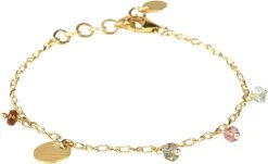 BeChristensen Riley Tormaline Bracelet - Gold