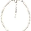BeChristensen Lauren Pearl Bracelet - Silver -Enamel Copenhagen Salg 5713574033972
